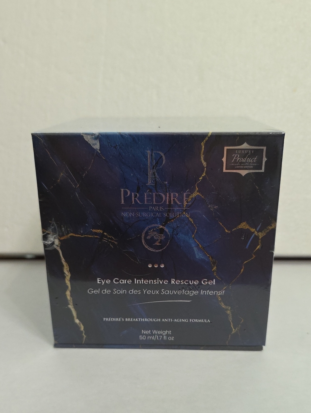 Prédire Eye Care Intensive Rescue Gel — Deep Navy Eye Treatment
